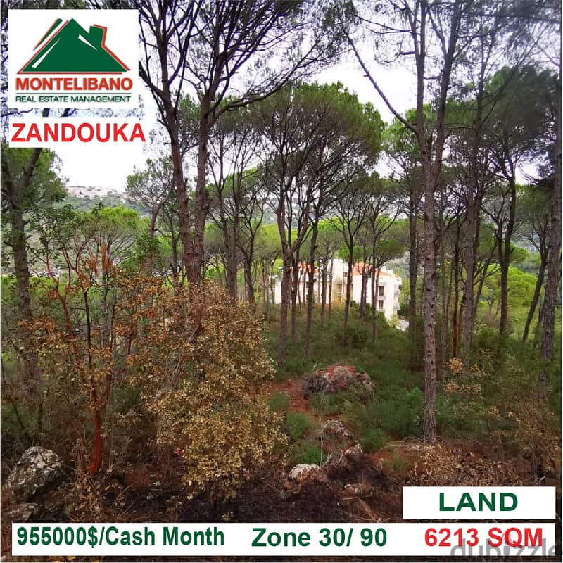 955000$ Cash Payment!! Land for sale in Zandouka!! 1