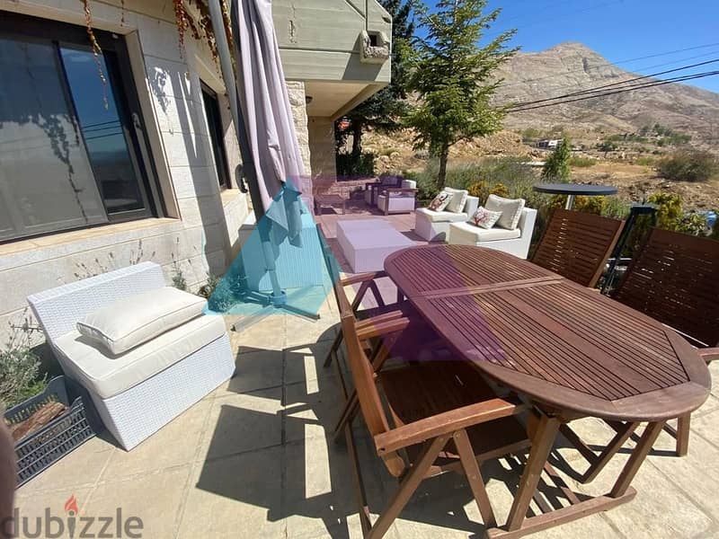 Furnished  350 m2 chalet+400 m2 Terraces&Garden+Pool for sale in Fakra 1