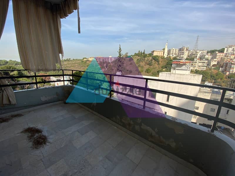Furnished 2 bedrooms apartment + open view for Sale in Aoukar / Awkar 1