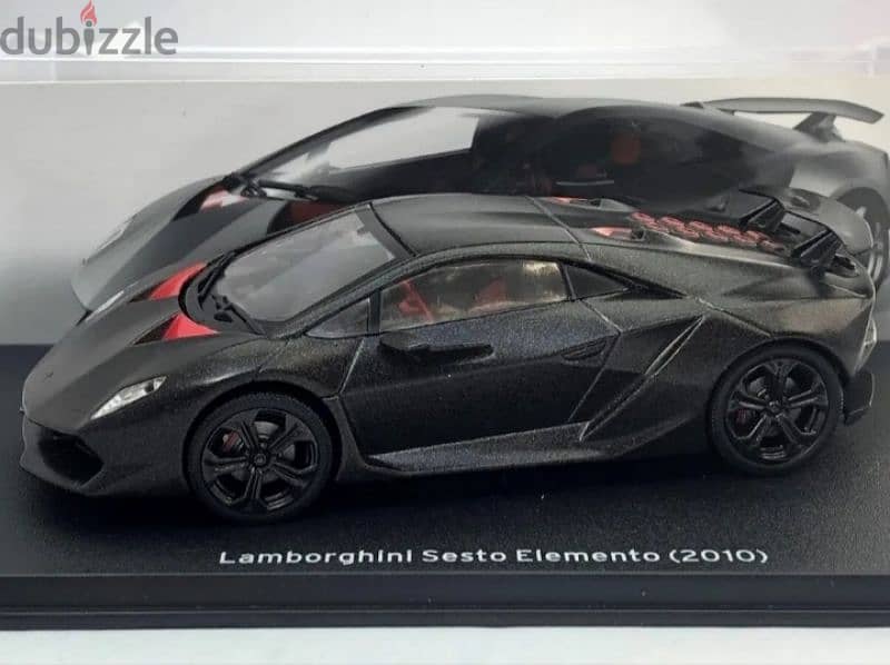 Lamborghini Sesto Elemento diecast car model 1;43. 1
