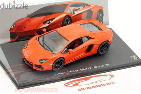 Lamborghini Aventador LP700-4 diecast car model 1;43.