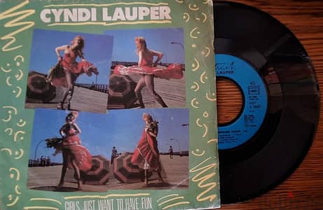 Cyndi Lauper - girls  just want to have fun -vinyLP