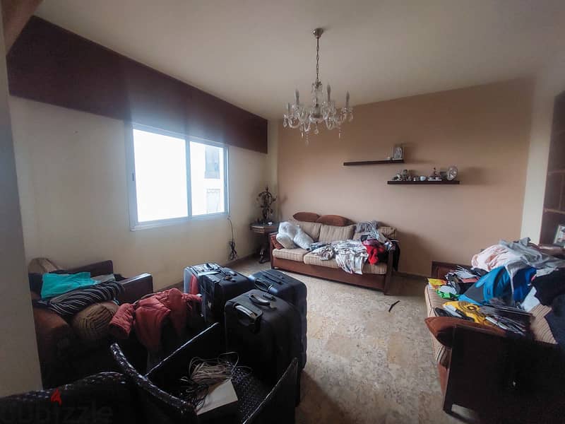 125 SQM Apartment in Mazraat Yachouh, Metn with Sea View 0