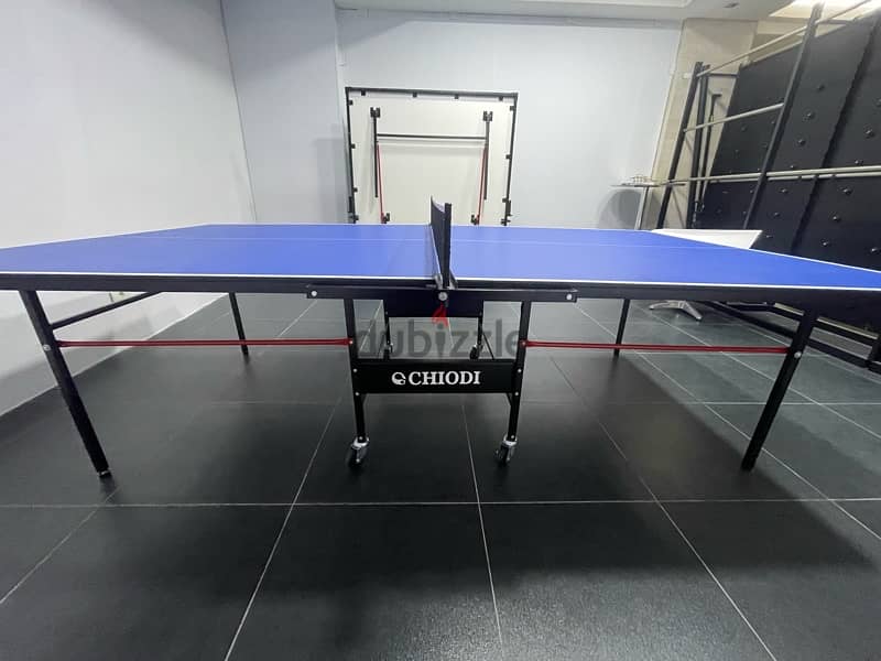 Table Tennis Ping Pong Indoor Chiodi with set of rackets 6