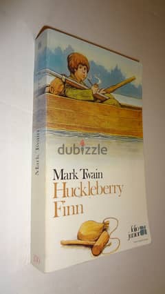 Mark Twain s "Huckleberry Finn" book 0