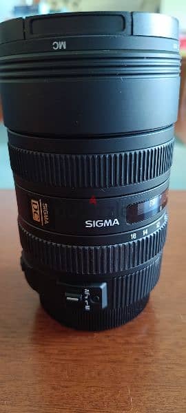 Sigma lens 8-16 mm for Canon DSLR (fish eye) 1