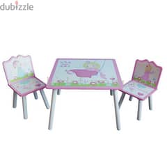 german store princess table & 2 chairs