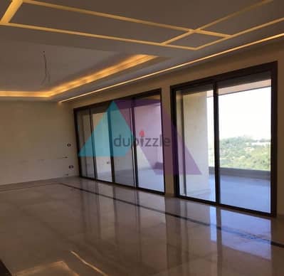 Brand new lux decorated 280m2 apartment+open view for sale in Baabda