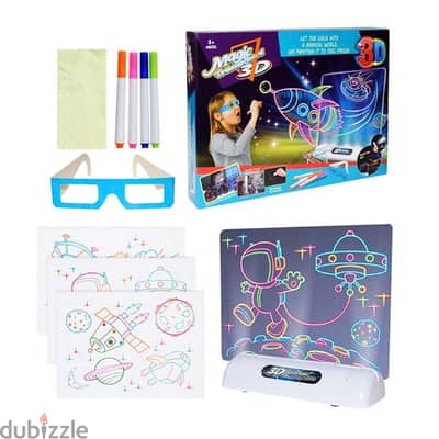 Drawing Board Light Up Educational Pad