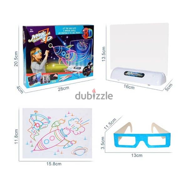 Drawing Board Light Up Educational Pad 1