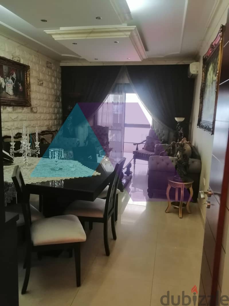 (C. B. ) A decorated 110 m2 apartment for sale in New Rawda 1