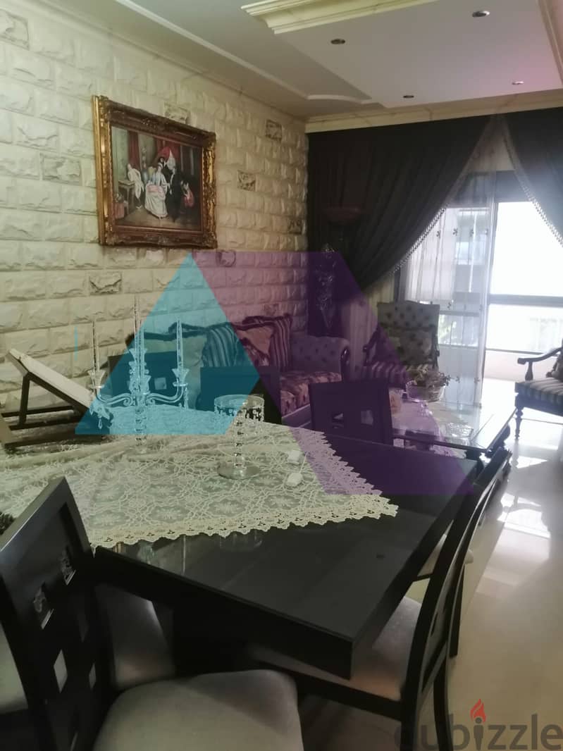 (C. B. ) A decorated 110 m2 apartment for sale in New Rawda 2
