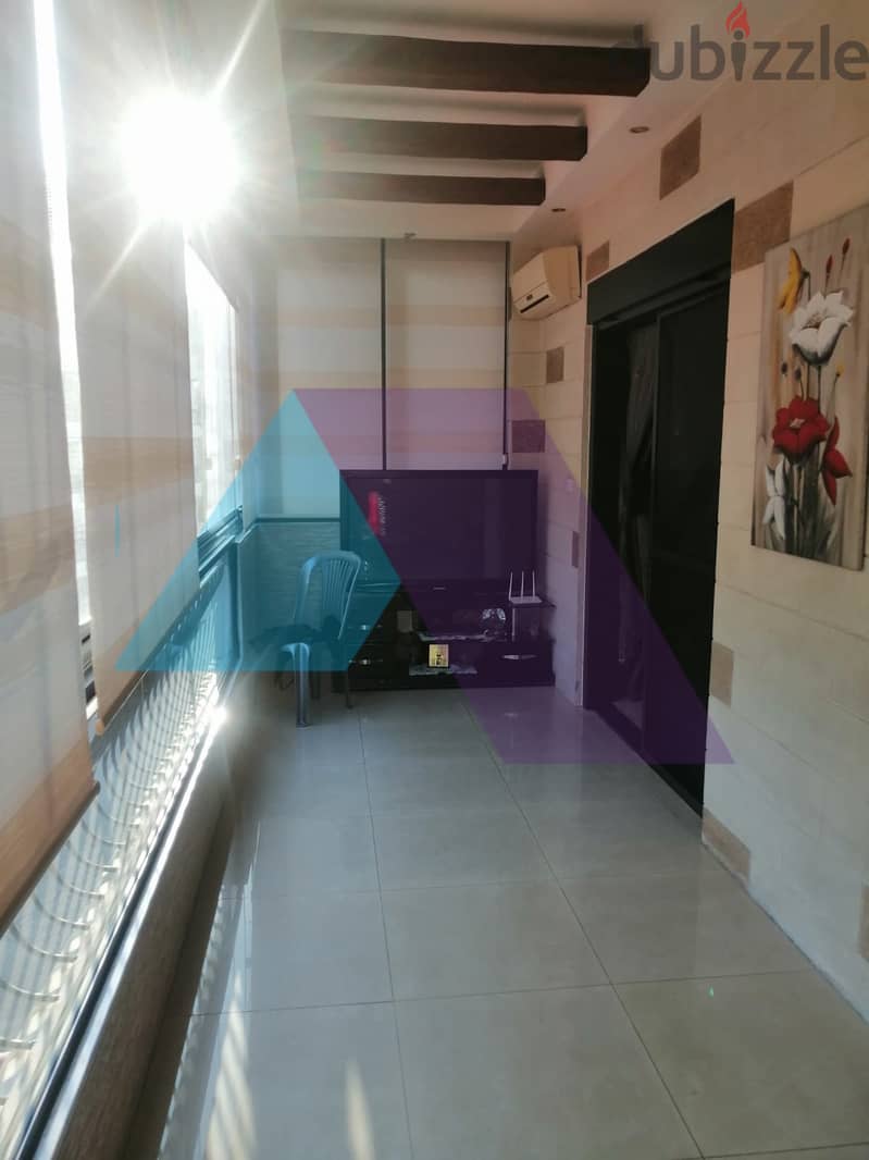 (C. B. ) A decorated 110 m2 apartment for sale in New Rawda 4
