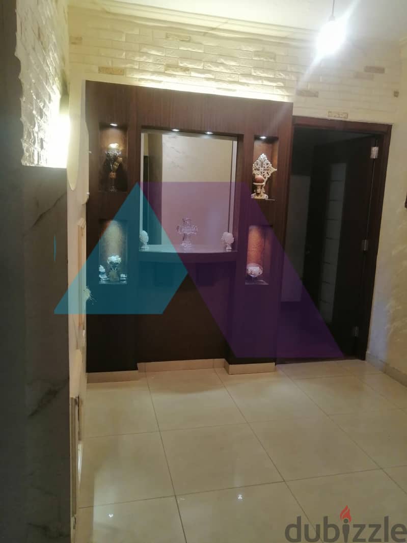 (C. B. ) A decorated 110 m2 apartment for sale in New Rawda 9