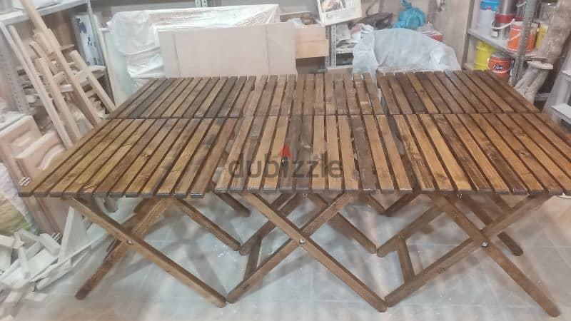 wood portable table 4