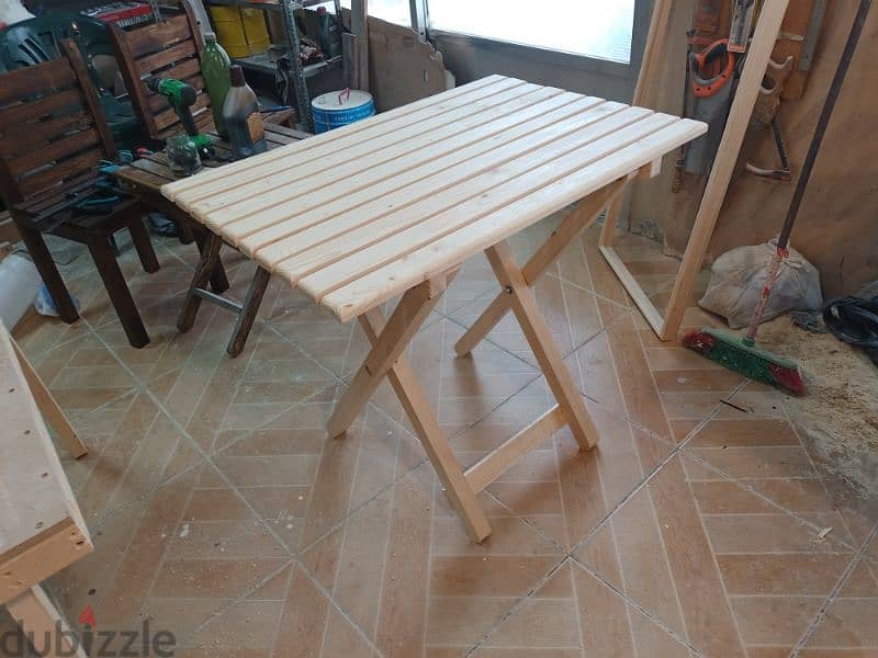wood portable table 5