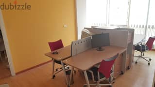 L03406-Furnished Office For Rent in Horsh Tabet