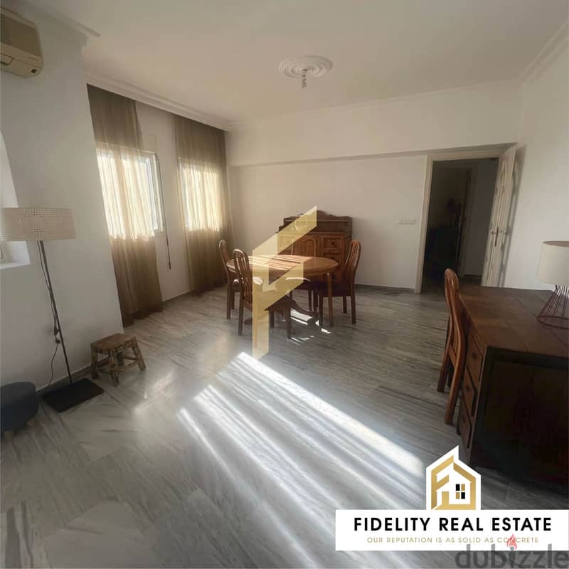 Furnished apartment for sale in Achrafieh AA789 9