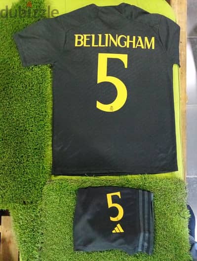 Real Madrid Bellingham Third Football Shirt & Short (Made in Thailand)