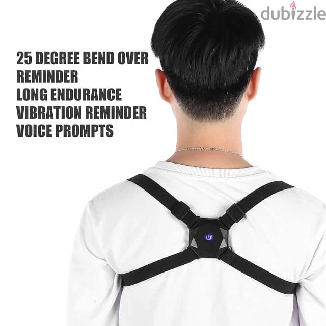 Induction Posture Corrector Belt with Vibrations, Voice Reminder 3