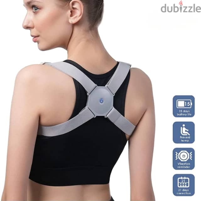 Induction Posture Corrector Belt with Vibrations, Voice Reminder 7