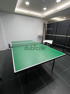 Table Tennis Ping Pong Outdoor Chiodi with set of rackets