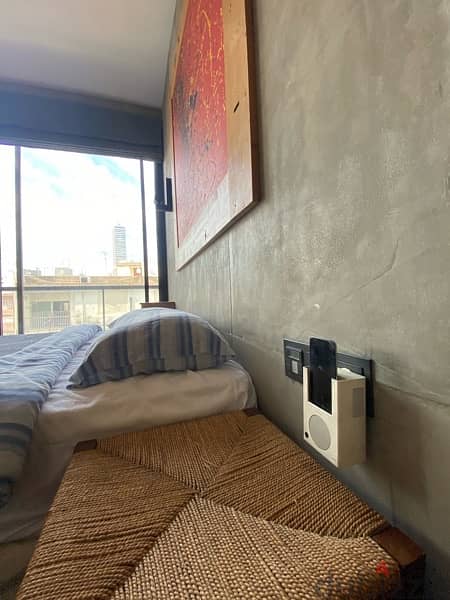 SOLAR PANELS INSTALLED | A trendy Loft apartment for rent in Achrafieh 8