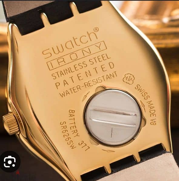 Swatch Golden Irony Stainless Steel Women's Wristwatch 1