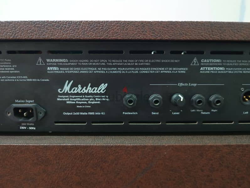 Marshall Guitar Amplifier 4