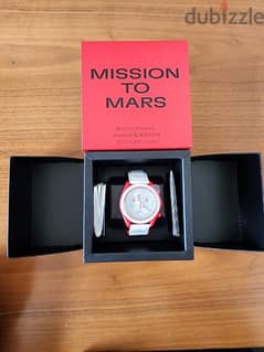 Omega Moonswatch mission to Mars