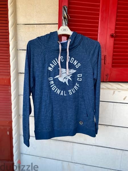 Maui & Sons Surfing Hoodie Size M 1