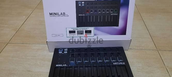 mini lab universal midi keyboard deep black edition