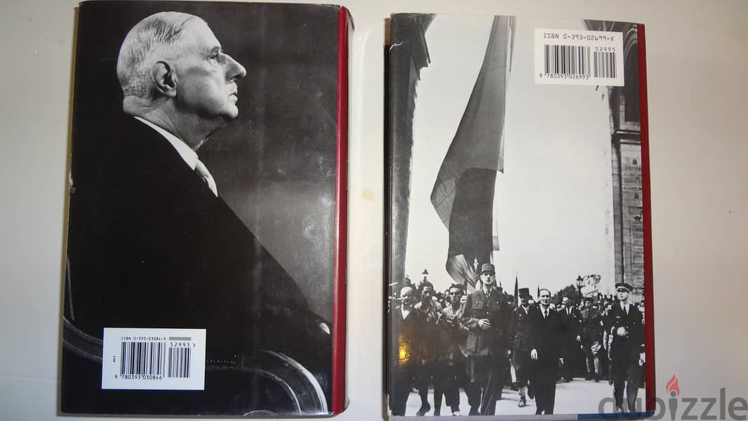 De Gaulle the rebel  1890-1944  DeGaulle the ruler   1945-1970 2 books 2