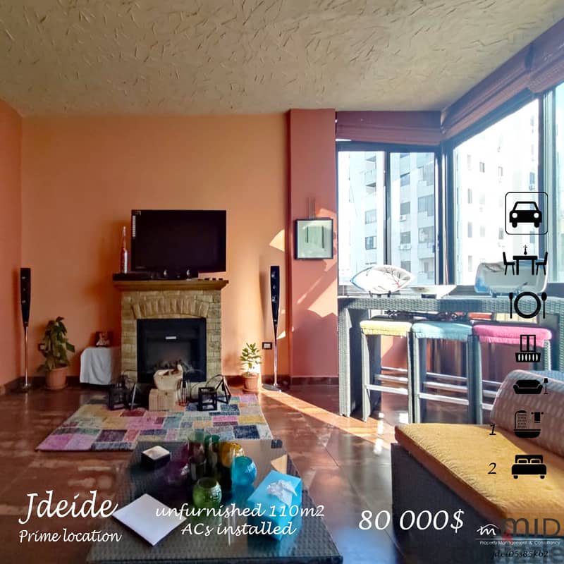 Jdayde | Decorated 2 Bedrooms Apart | Balcony | Parking | Catchy Deal 0