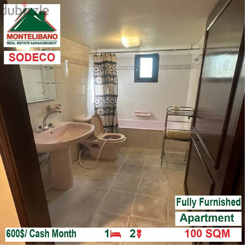 600$/Cash Month!! Apartment for rent in Sodeco!! 3