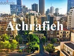 FULLY FURNISHED IN ACHRAFIEH (300SQ) 3 MASTER BEDROOMS , (ACR-493)