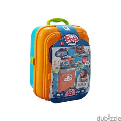 Veterinarian Clinic Play Set Luggage