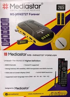 mediastar satellite receiver full hdmi 0