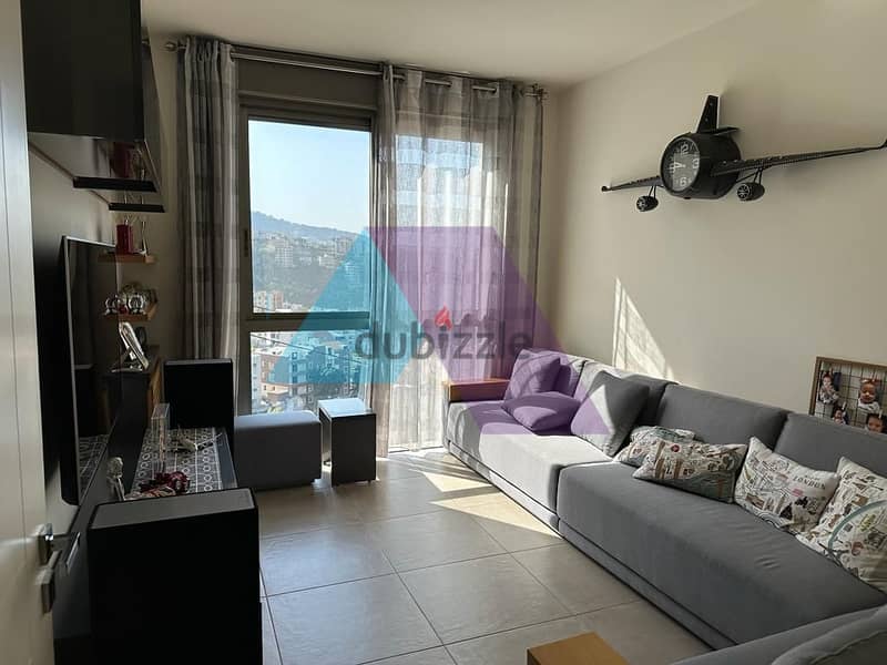 3 bedrooms apartment + non-blocked sea View for Sale in Naher Ibrahim 2