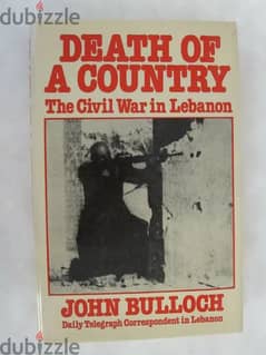 death of a country : the civil war in lebanon Hardcover 0
