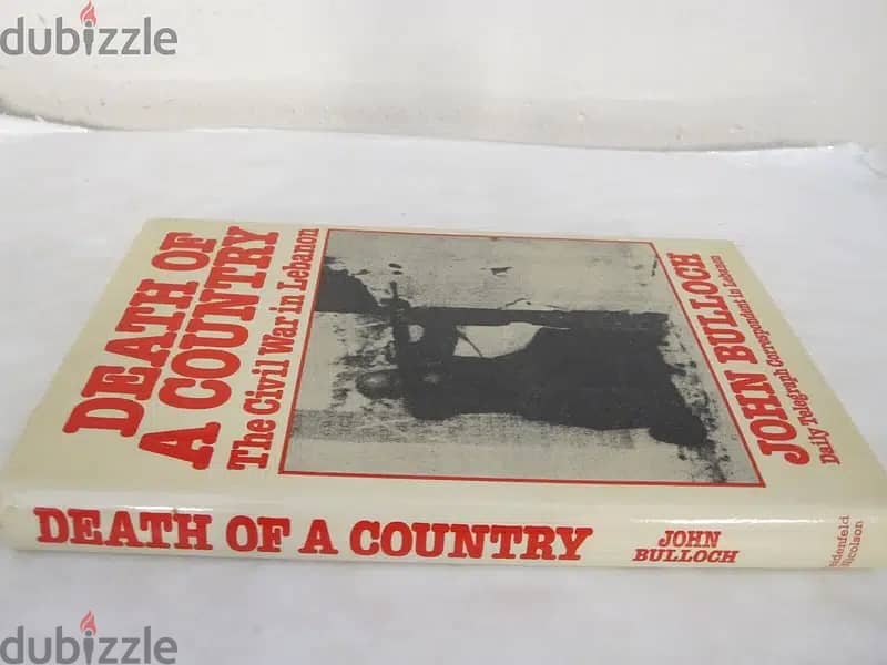 death of a country : the civil war in lebanon Hardcover 1