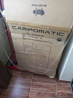 washing machine campomatic 1200rpm very good condition with fridge LG 0