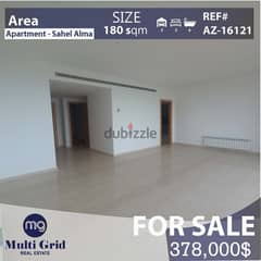 Apartment for Sale in Sahel Alma, AZ-16121, شقة للبيع في ساحل علما