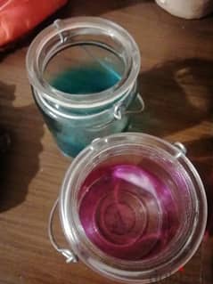 Glass Candle Holder Jars