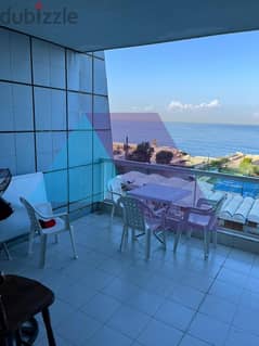 85m2 chalet + shared pool+Tennis court+sea view for sale in Jounieh 0