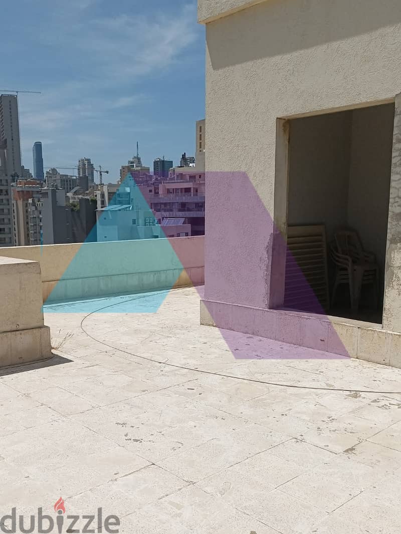 230m2 apartment + 60m2 terrace + view for sale in Achrafieh / Sioufi 1