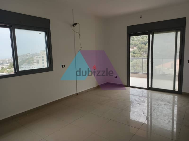 180m2 apartment+rooftop+mountain/sea view for sale in Tilal Ain Saadeh 1