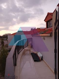 224m2 duplex apartment +open mountain view for sale in Mazraat Yachouh 0