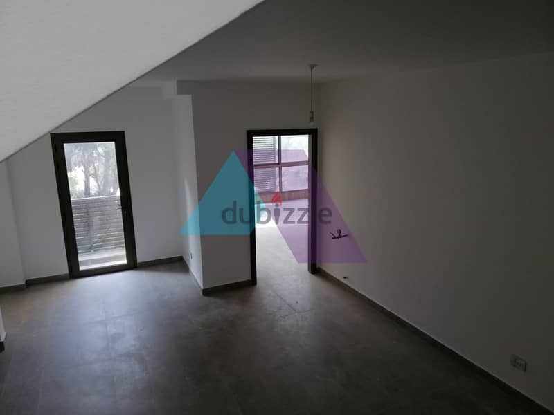 255m2 Duplex in mansourieh for sale (calm area + open mountain view) 6