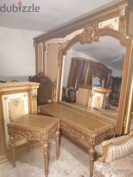 غرفة نوم مصرية انتيك فخمة ومميزة خشب زين ولاتي كاملة بسعر لقطة Bedroom 6